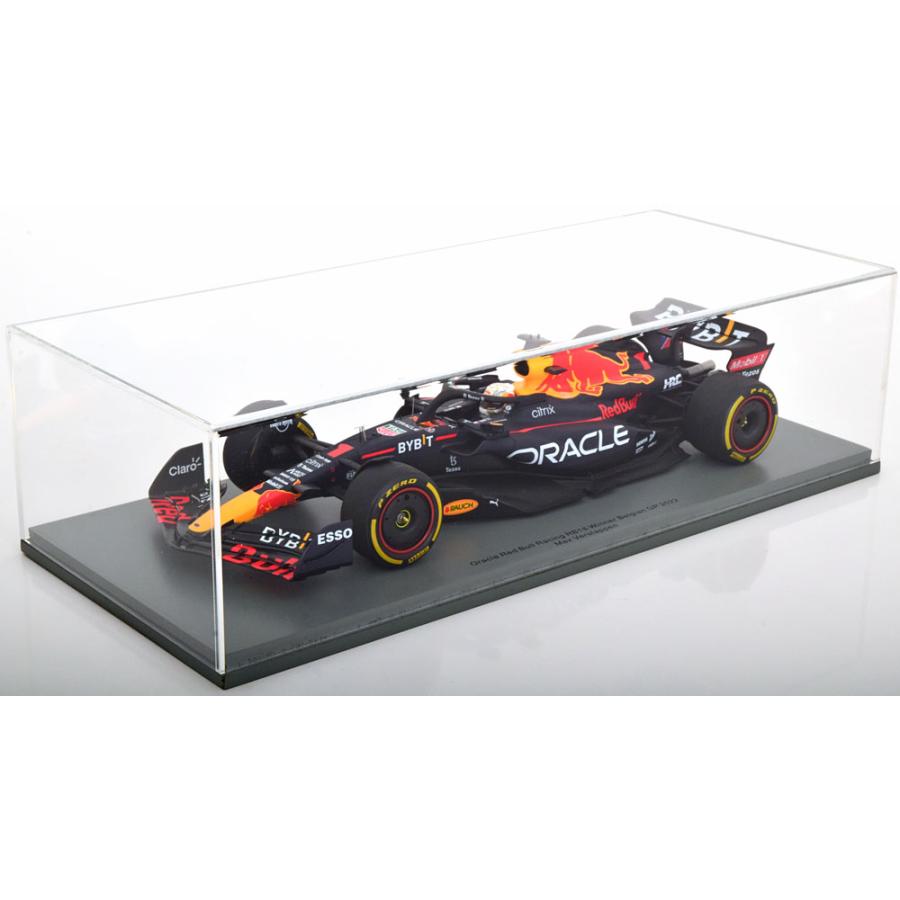 スパーク 1/18 レッドブル F1 RB18 #1 フェルスタッペン ベルギーGP 2022 優勝 SPARK RED BULL ミニカー｜blugrey｜08