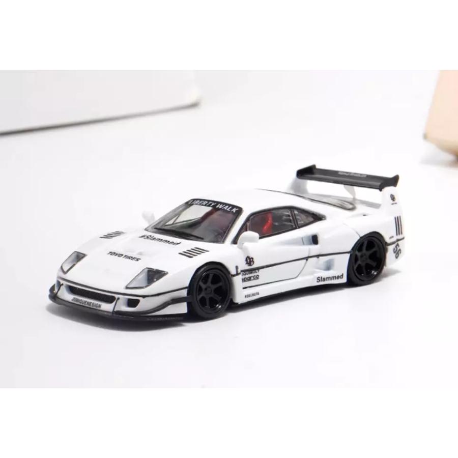 Street Weapon 1/64 フェラーリ F40 リバティーウォーク ホワイト