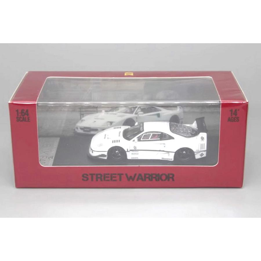 LBWK 1/64 フェラーリ F40 白 Street Weapon 1/64 フェラーリ F40 リバティーウォーク ホワイト