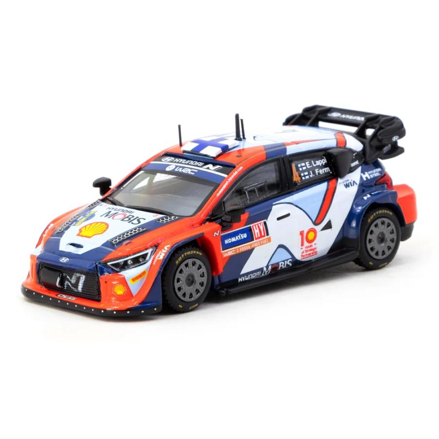 【値下げ】HYUNDAI ミニカー ターマックワークス 1/64 ヒョンデ i20 N ラリー 1 ハイブリッド