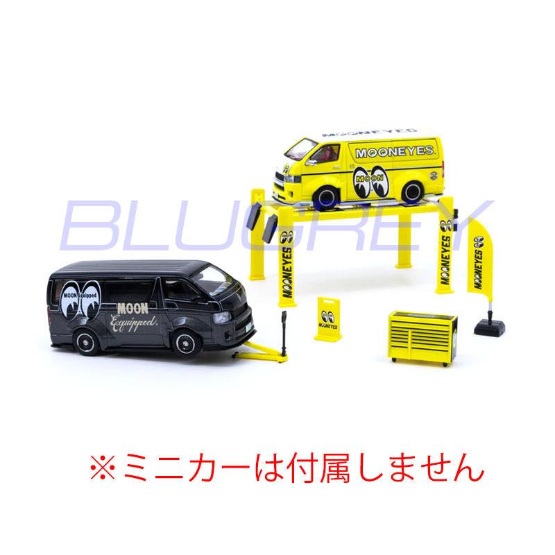ターマックワークス 1/64 ムーンアイズ 4ポストリフト ターマックワークス 1/64 ムーンアイズ 4ポストリフト