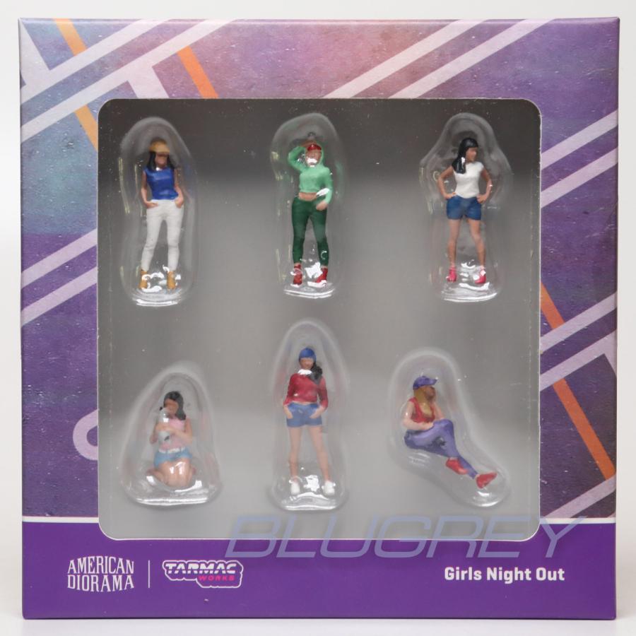 ターマックワークス x アメリカンジオラマ 1/64 フィギア ガールズ