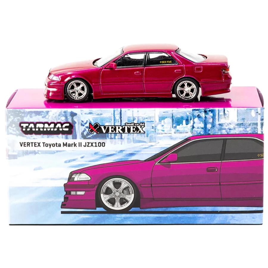 ターマックワークス 1/64 ヴェルテックス トヨタ マークII JZX100