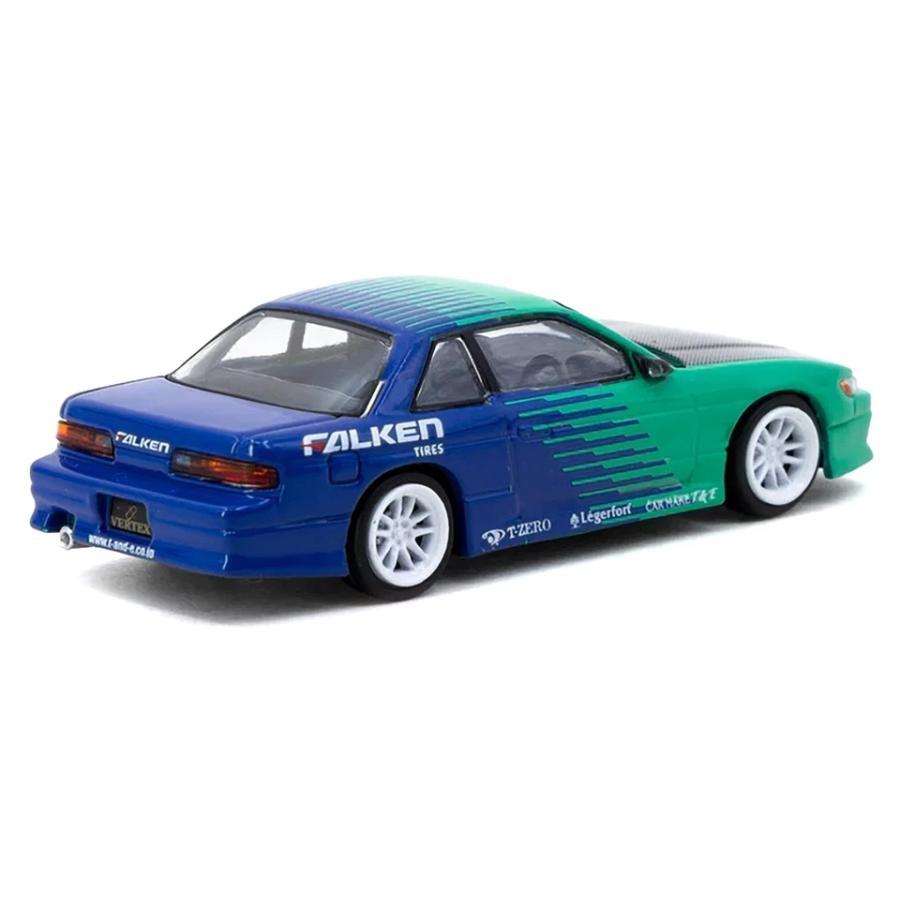 ターマックワークス　10周年　クロームブルー5台セット Amazon.co.jp: Tarmac Works 164 VERTEX NIAN S13 S15 シルビア