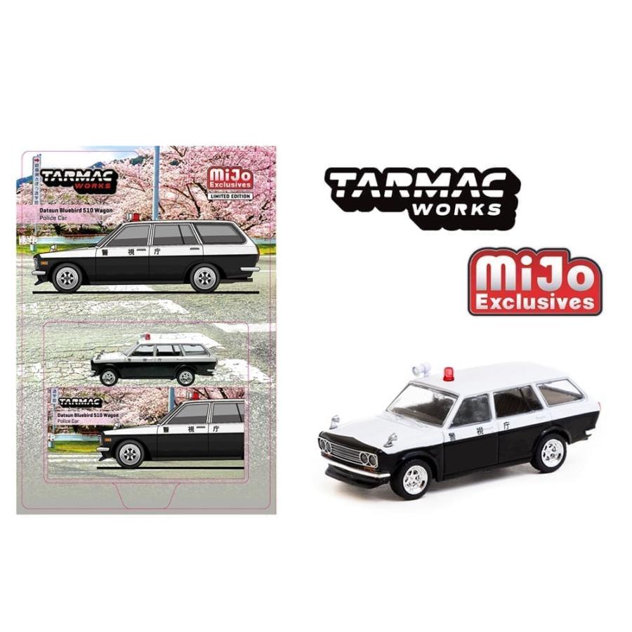 ターマックワークス 1/64 ダットサン 510 ワゴン パトカー ターマックワークス 1/64 ダットサン 510 ワゴン パトカー