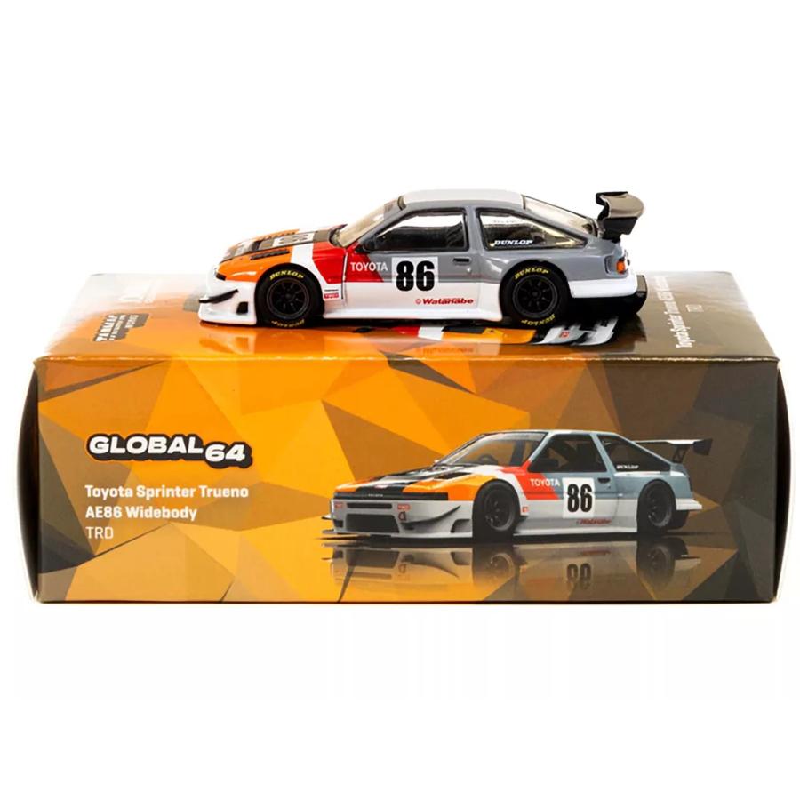 ターマックワークス 1/64 トヨタ スプリンター トレノ AE86 ワイド