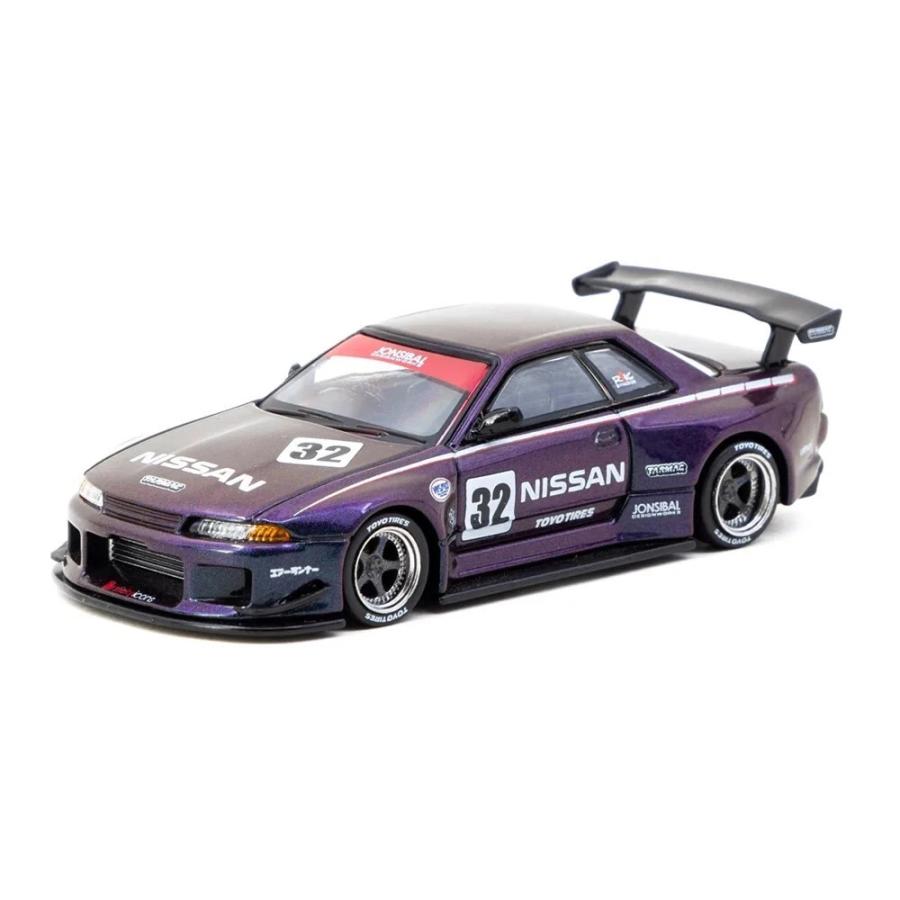 ターマックワークス 1/64 日産 スカイライン GT-R (R32) ワイド