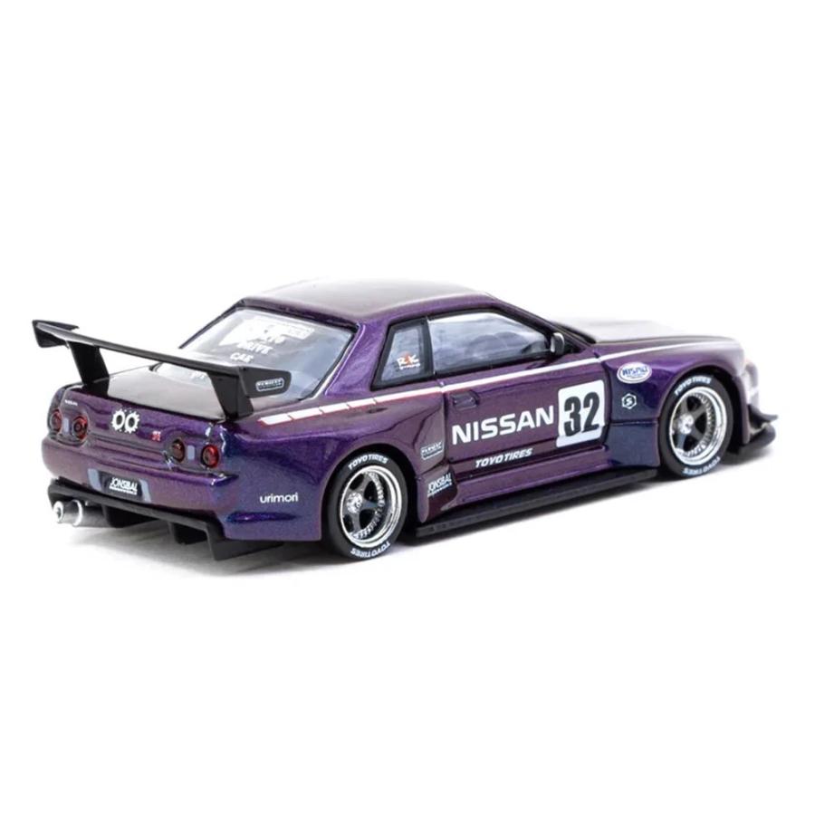ターマックワークス 1/64 日産 スカイライン GT-R (R32) ワイド