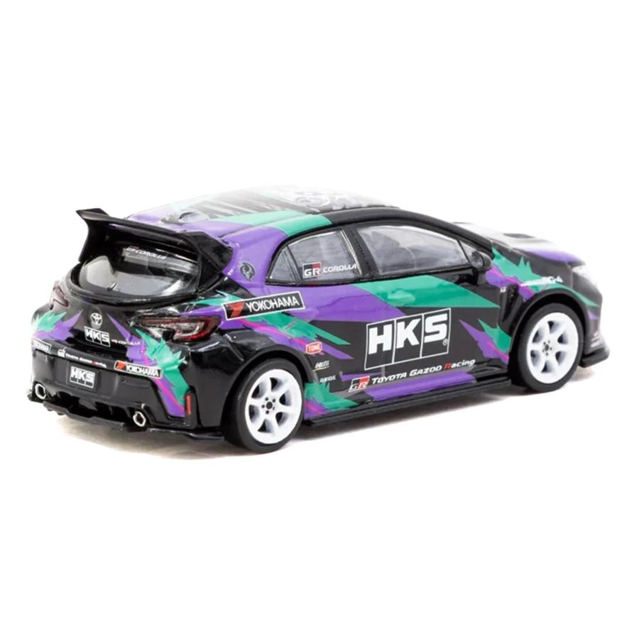 ターマックワークス 1/64 トヨタ GR カローラ HKS Tarmac Works Toyota