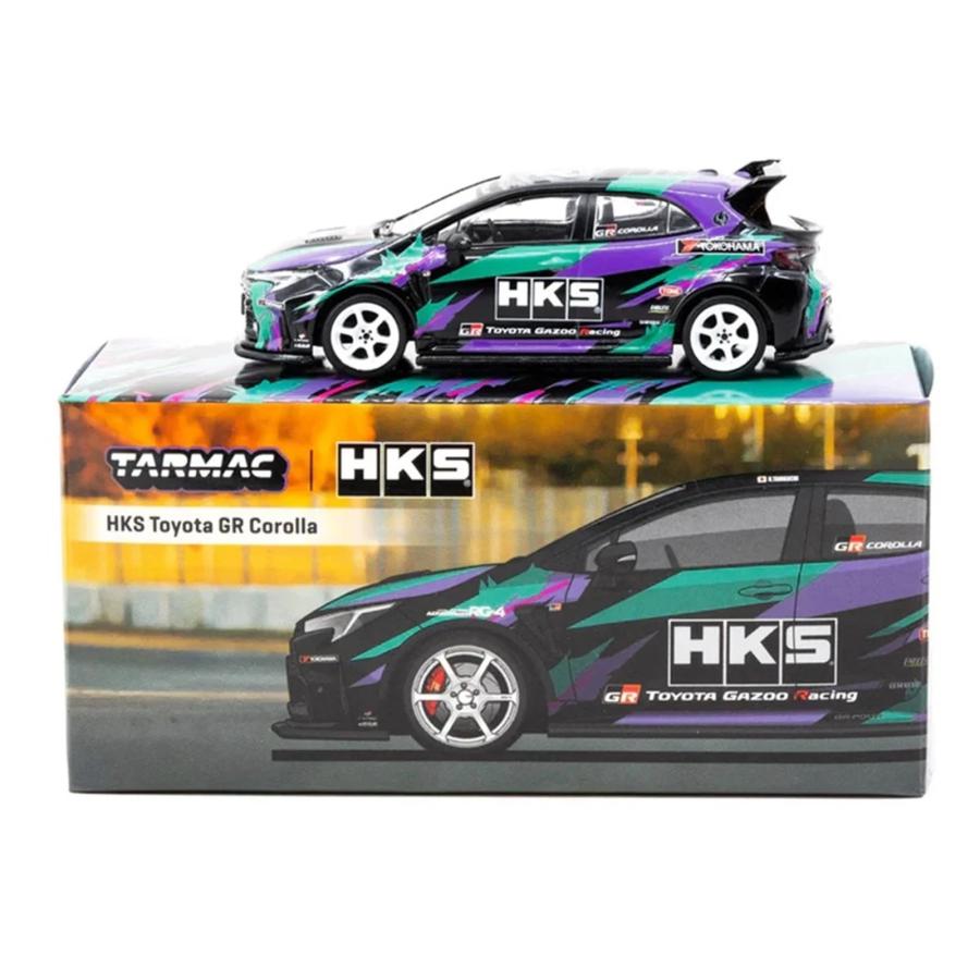 ターマックワークス 1/64 トヨタ GR カローラ HKS Tarmac Works Toyota