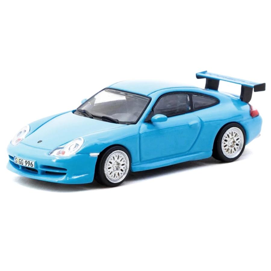 ターマックワークス 1/64 ポルシェ 911 (996) GT3 ライトブルー Tarmac
