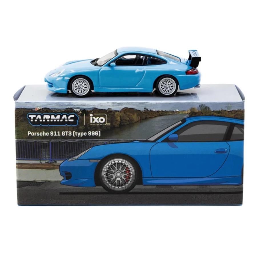 ターマックワークス 1/64 ポルシェ 911 (996) GT3 ライトブルー Tarmac