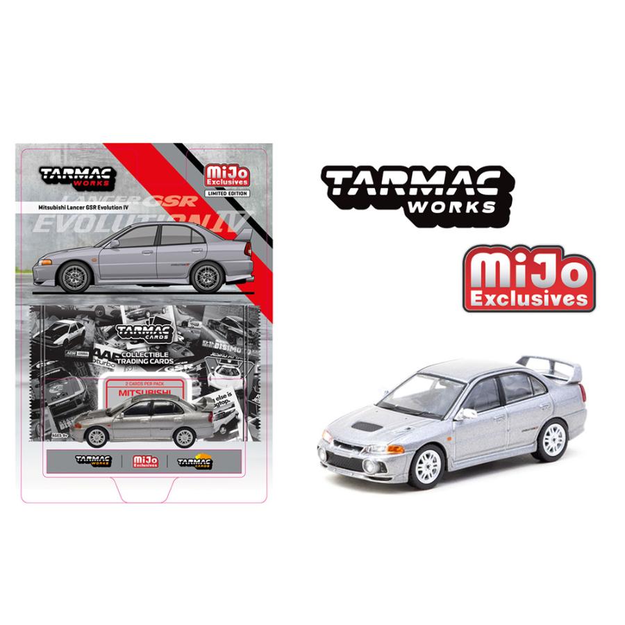 ターマックワークス 1/64 三菱 ランサー GSR エボリューション IV