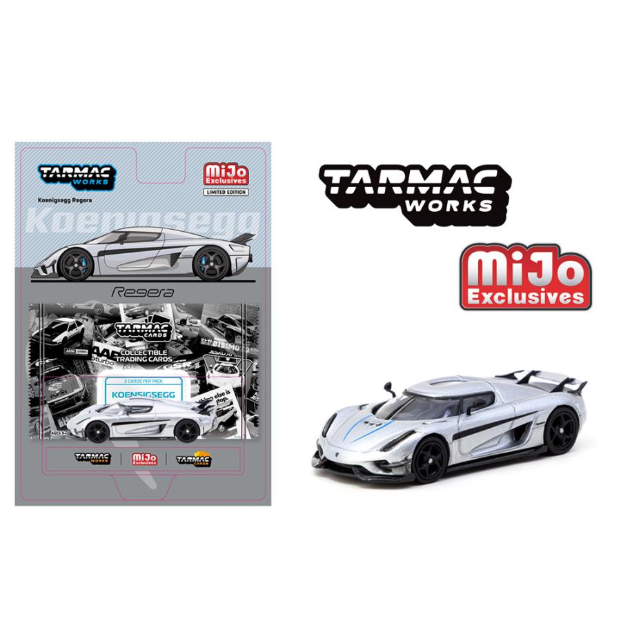 ターマックワークス 1/64 ケーニグセグ レゲーラ シルバー TARMAC