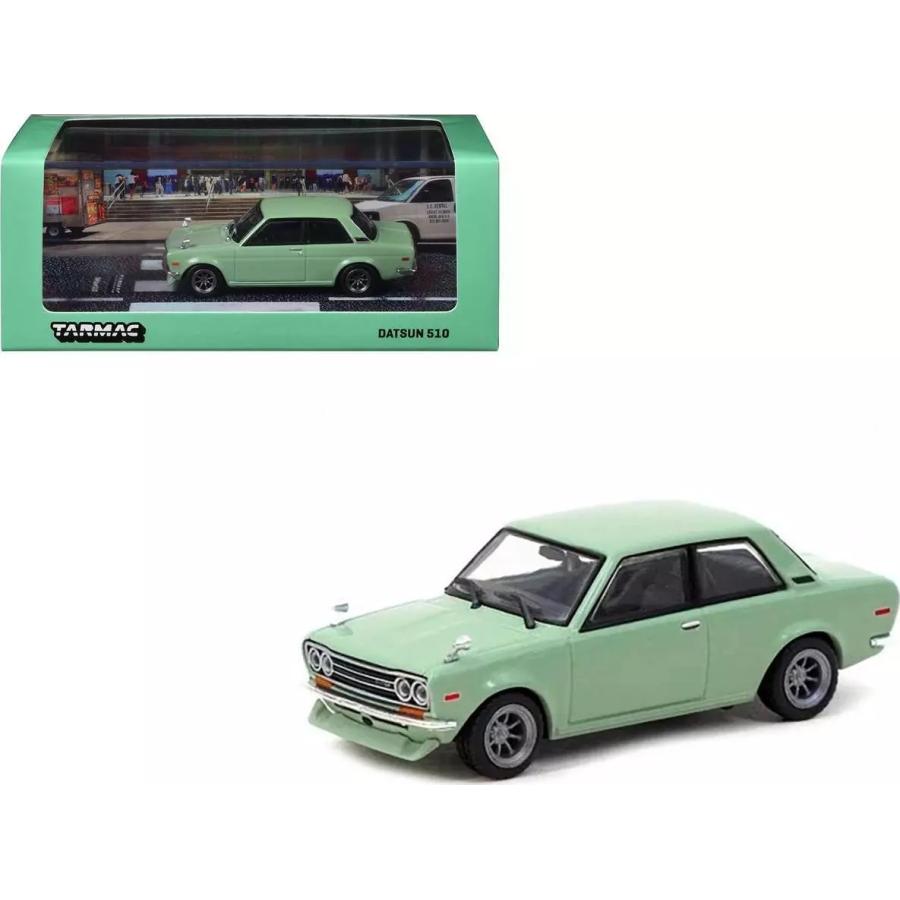 ターマックワークス 1/64 ダットサン 510 ライトグリーン Tarmac ターマックワークス 1/64 ダットサン 510 ライトグリーン Tarmac