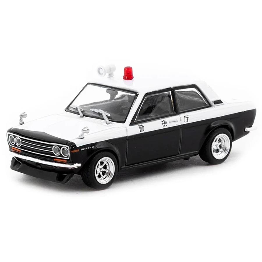 ターマックワークス 1/64 ダットサン 510 ポリス パトカー Tarmac