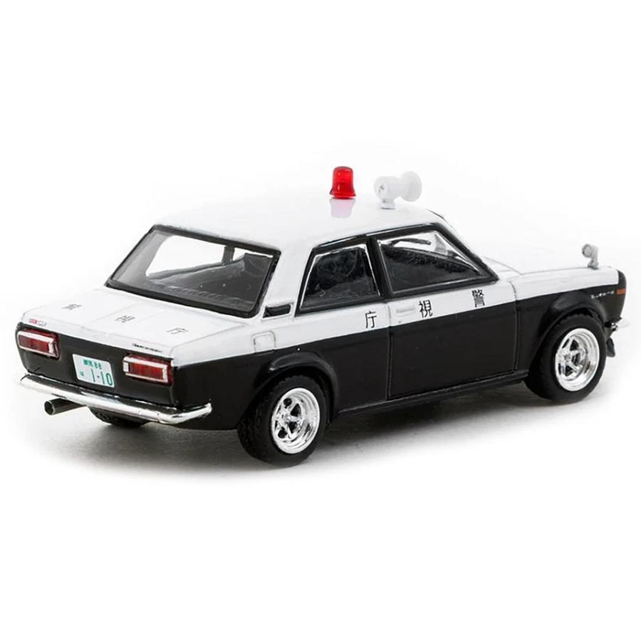 ターマックワークス 1/64 ダットサン 510 ポリス パトカー Tarmac