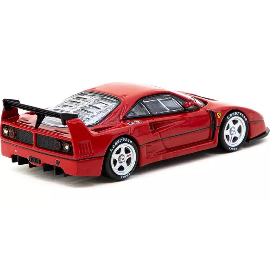 Ferrari F40 ミニカー 赤 グラス 1/64 LV-N フェラーリ F40 (1989) (赤)【333364】 | トミー