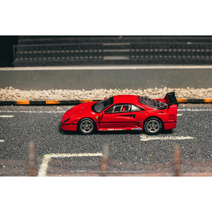 ターマックワークス x IXO 1/64 フェラーリ F40 レッド Tarmac Works