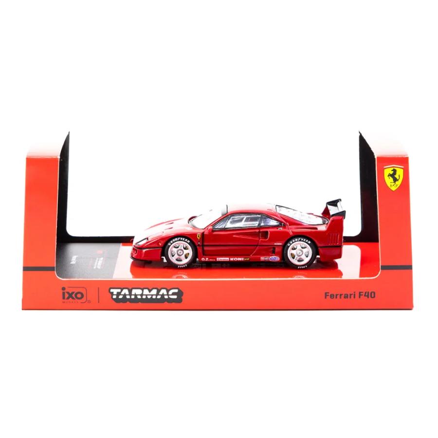 ターマックワークス x IXO 1/64 フェラーリ F40 レッド Tarmac Works