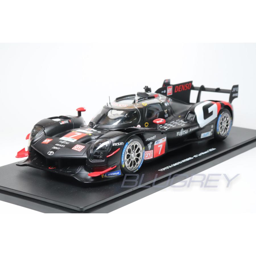 1/18 トヨタ GR010 hybrid ルマン 2024 二位 7号車 ixo イクソ 1/18 トヨタ GR010 ハイブリッド #7 ルマン24H 2024