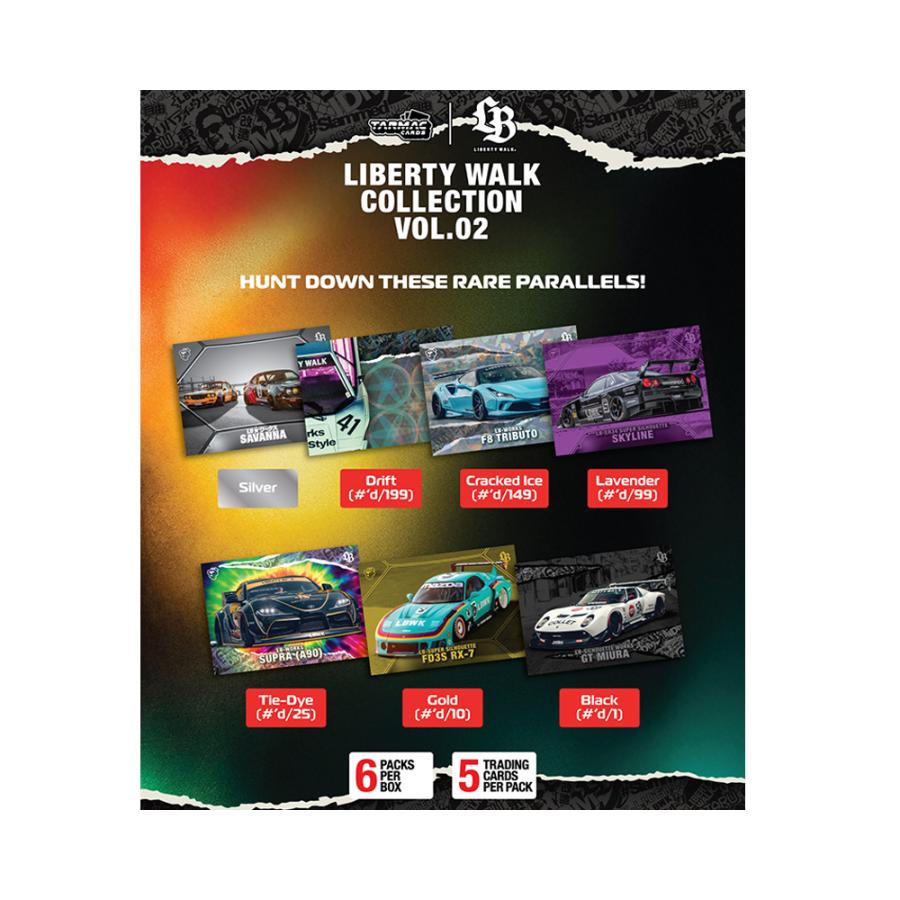 LBWK トレーディングカード　おまけつき ターマックワークス リバティーウォーク トレーディングカード Vol.2