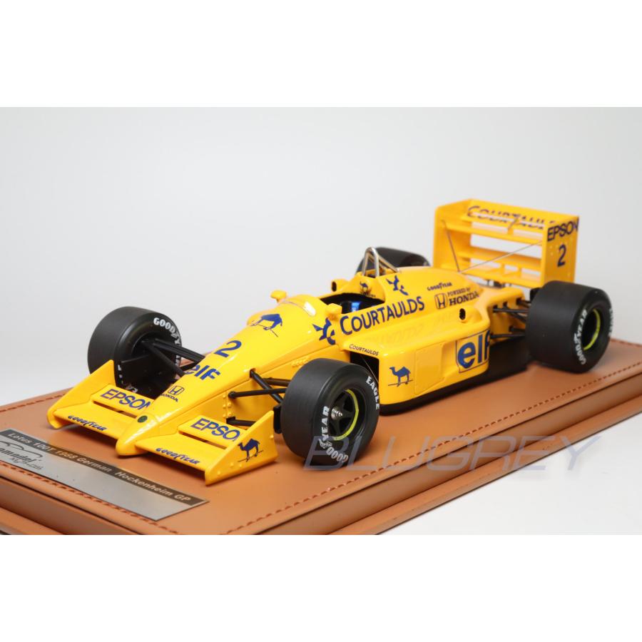 テクノモデル 1/18 ロータス F1 100T 1988 ドイツGP #2 中嶋悟