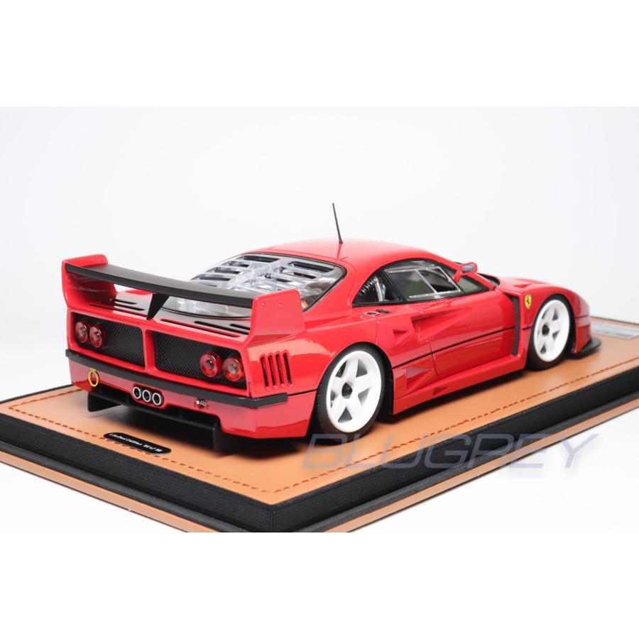 テクノモデル 1/18 フェラーリ F40 LM プレスバージョン 1996 レッド