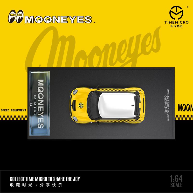 TimeMicro 1/64 BMW ミニ ワイドボディ ムーンアイズ Mini Mooneyes
