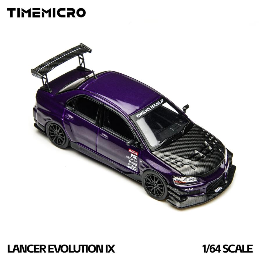 TimeMicro 1/64 PSC デザイン 三菱 ランサー エボリューション 9