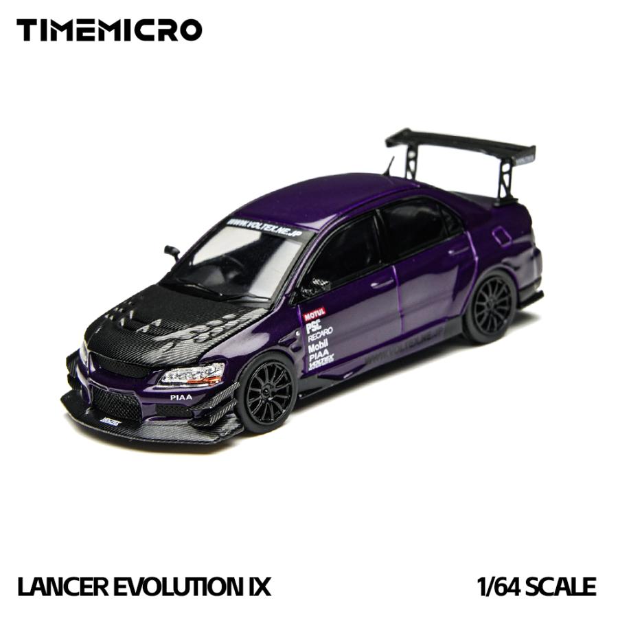 TimeMicro 1/64 PSC デザイン 三菱 ランサー エボリューション 9