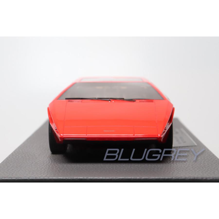 トップマルケス 1/18 マセラティ ブーメラン 1972 レッド ジウジアーロ イタルデザイン TOP MARQUES MASERATI BOOMERANG 限定500台｜blugrey｜04