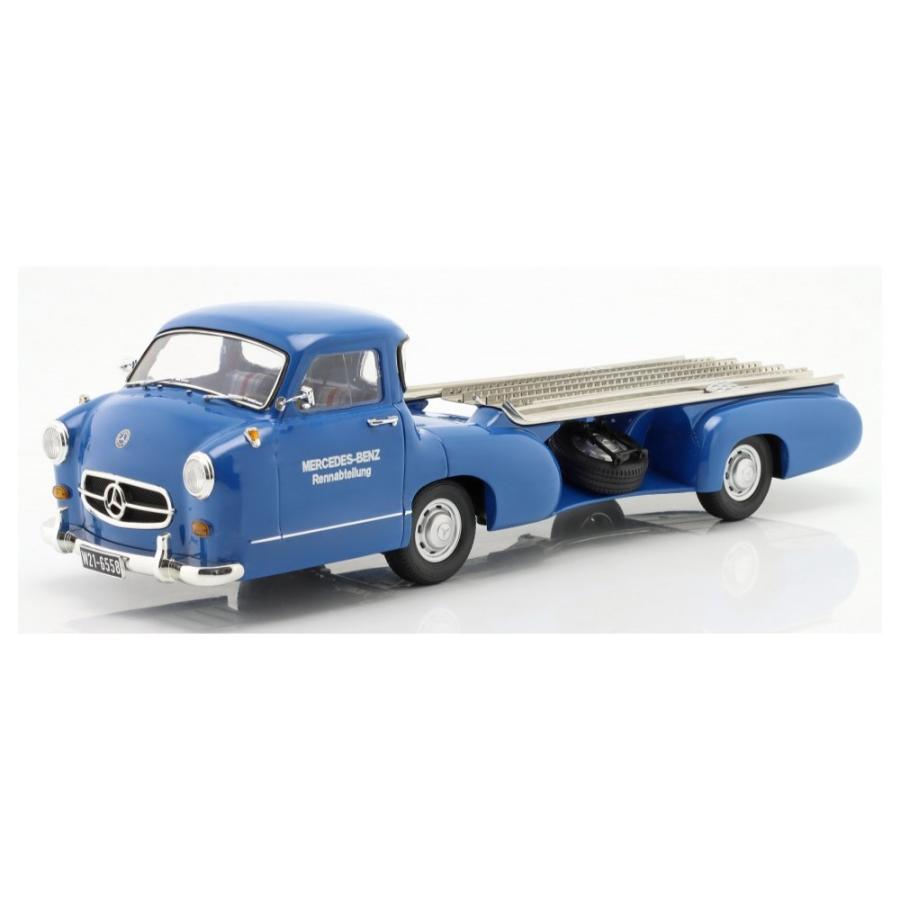 WERK83 1/18 メルセデス トランスポーター ブルーワンダー 1955 WERK 83 1/18 メルセデスベンツ トランスポーター ブルーワンダー 1955