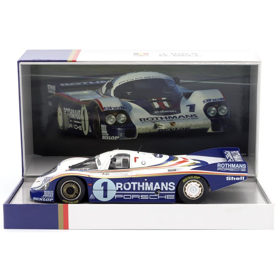 ニューマンポルシェ956LH　1/18スケール スパーク 1/18 ポルシェ 956 NEWMAN ルマン 1984 No.7 ウィナー