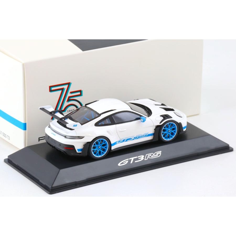 ディーラーモデル 1/43 ポルシェ 911 992 GT3 RS IAA 2023 ホワイト PORSCHE 911 GT3 RS SPECIAL EDITION IAA ミニカー｜blugrey｜02