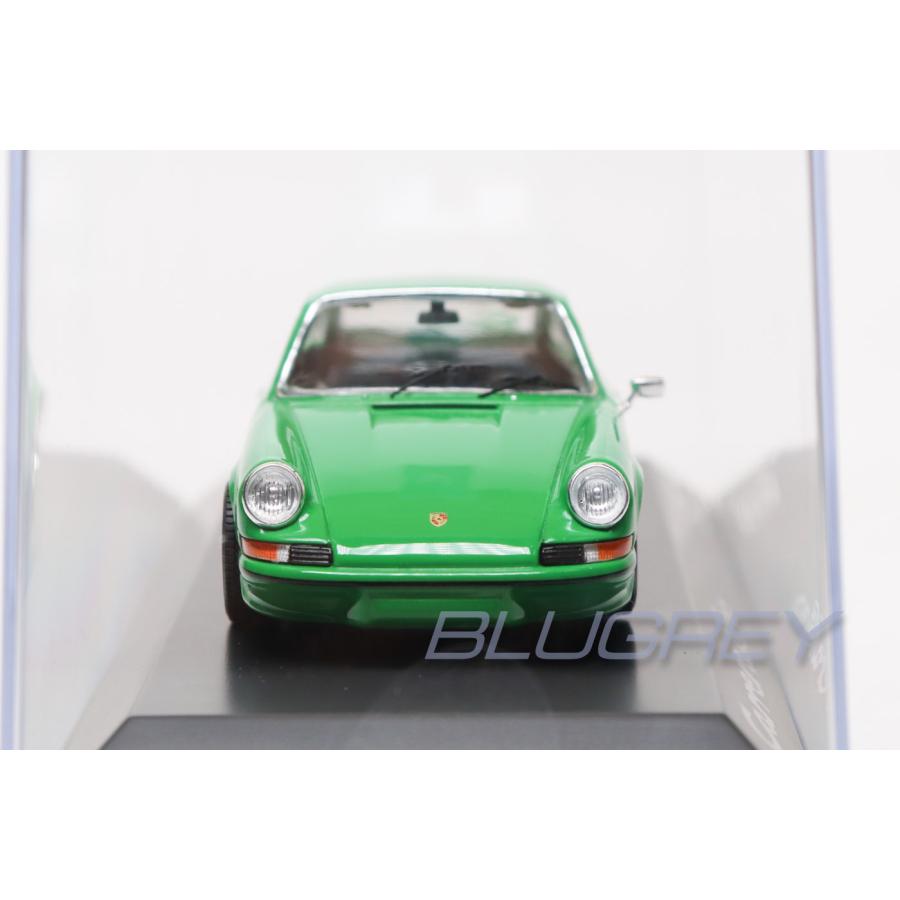 ディーラーモデル 1/43 ポルシェ 911 カレラ RS 2.7 グリーン Porsche 911 Carrera RS 限定2000台 ミニカー｜blugrey｜04