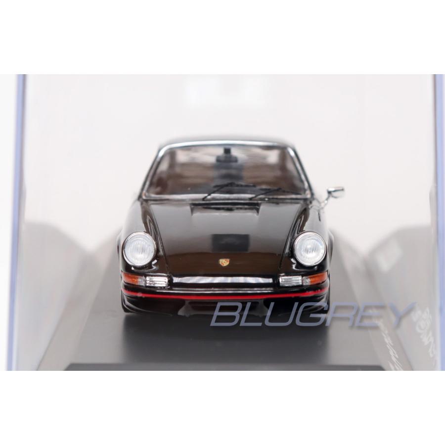 ディーラーモデル 1/43 ポルシェ 911 カレラ RS 2.7 ブラック Porsche 911 Carrera RS 限定2000台 ミニカー｜blugrey｜04