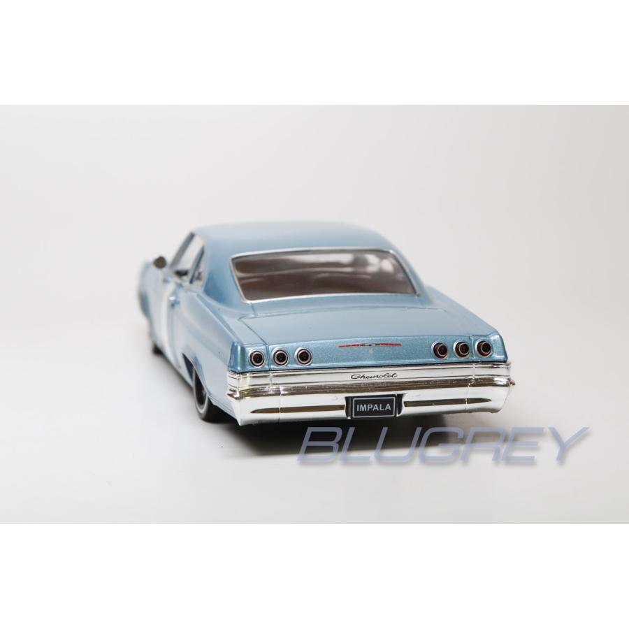 WELLY 1/24 ローライダー シボレー インパラ SS 396 1965 ライトブルー Mijo限定 Low Rider Chevy Impala ミニカー｜blugrey｜05