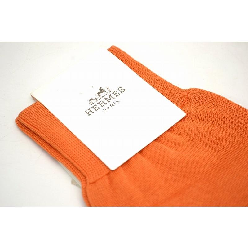 アパレル Hermes エルメス 靴下 くつした ソックス コットン100 綿 オレンジ メンズ 表記サイズ11 K Blumin 通販 Yahoo ショッピング