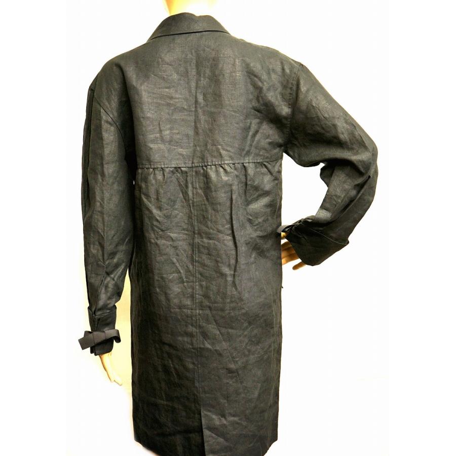 CHANEL シャネル レディース コート ロングコート 襟 ロゴボタン 袖リボン 麻 ゴールド金具 サイズ #34 23942 | CHANEL | 01