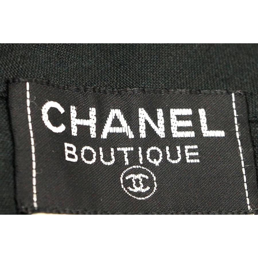 CHANEL シャネル レディース コート ロングコート 襟 ロゴボタン 袖リボン 麻 ゴールド金具 サイズ #34 23942 | CHANEL | 03