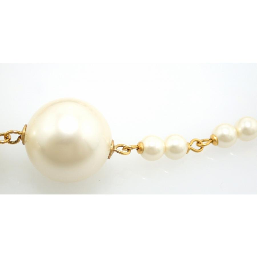 Chanel シャネル ココマーク フェイクパール パールネックレス チェーン ロングネックレス ゴールドカラー 2重巻 01a 中古 Blumin 通販 Yahoo ショッピング