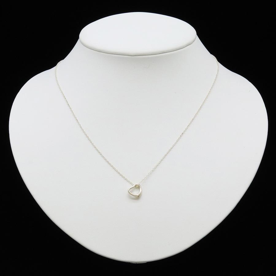 TIFFANY&Co. ティファニー エルサペレッティ オープンハート ミニ ネックレス ペンダント SV925 Ag925 シルバー | TIFFANY&Co. | 05