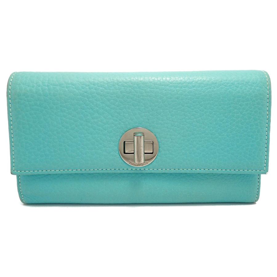 財布 Tiffany Co ティファニー チェーンウォレット 2つ折 長財布 レザー ティファニーブルー U Blumin 通販 Yahoo ショッピング