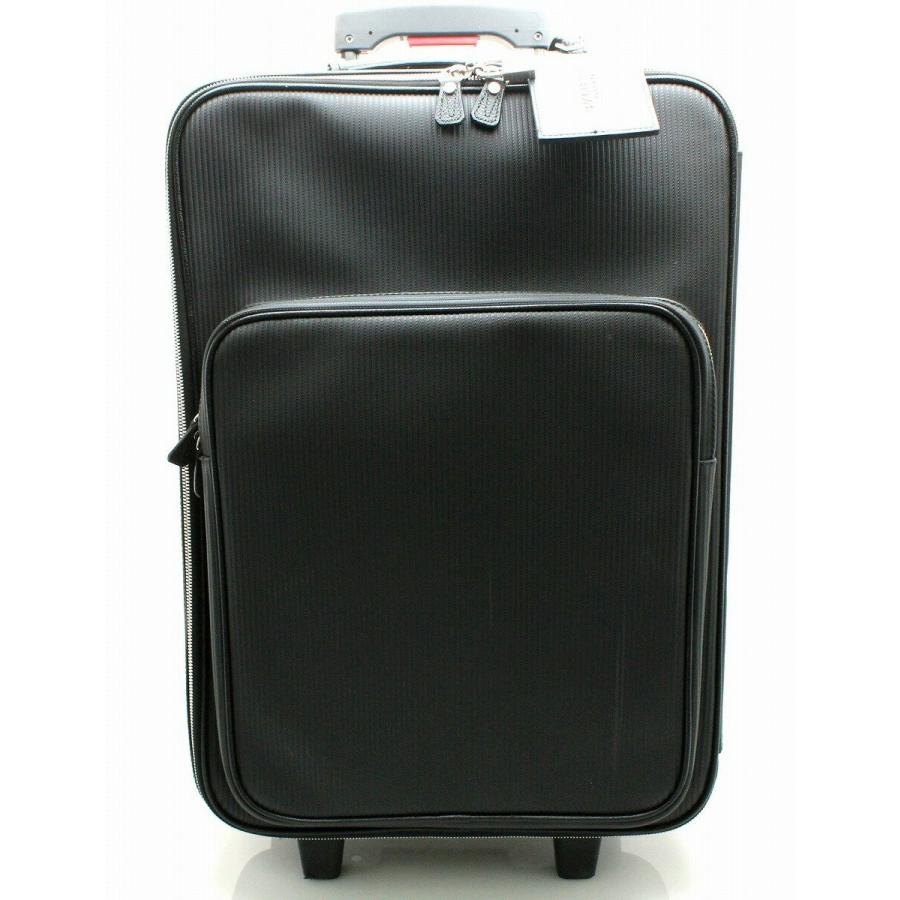 バッグ Bvlgari ブルガリ ミレリゲ キャリーバッグ トラベルバッグ ビジネスバッグ 旅行用 Pvc レザー 黒 ブラック シルバー金具 K Blumin 通販 Yahoo ショッピング