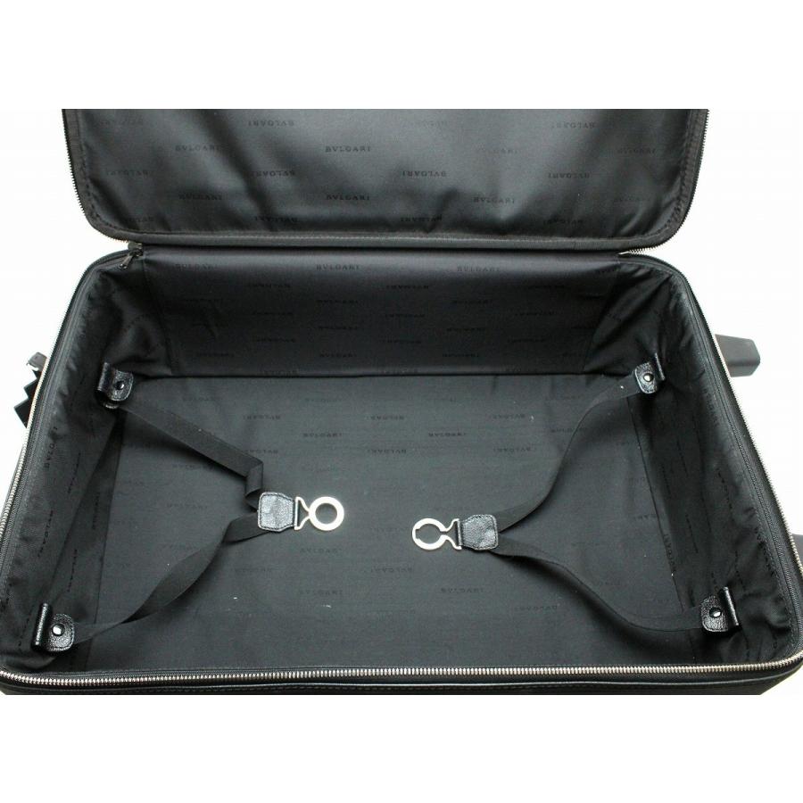 バッグ Bvlgari ブルガリ ミレリゲ キャリーバッグ トラベルバッグ ビジネスバッグ 旅行用 Pvc レザー 黒 ブラック シルバー金具 K Blumin 通販 Yahoo ショッピング