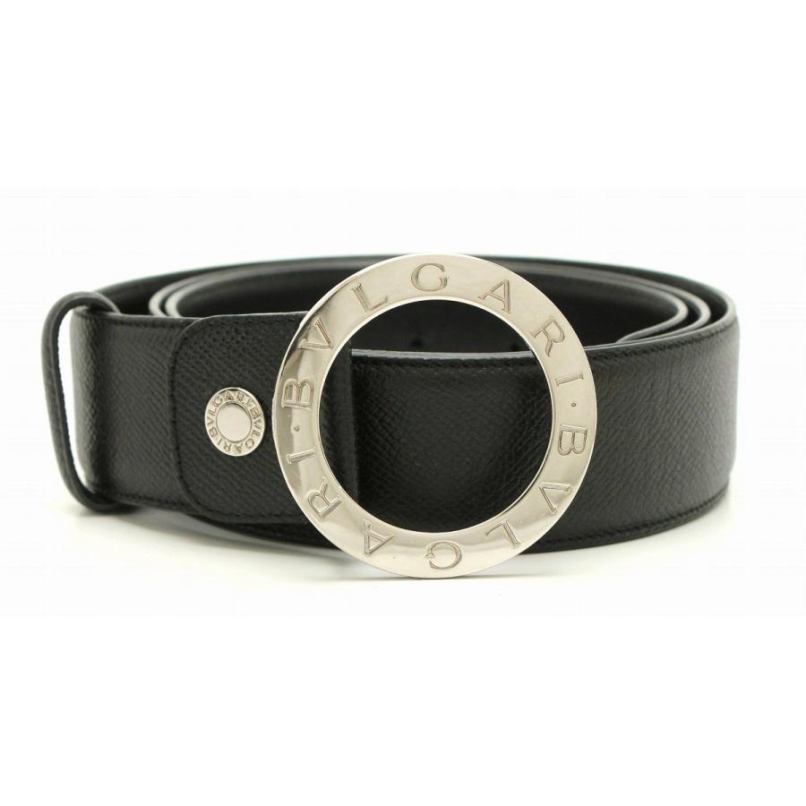 定番のお歳暮 冬ギフト レザー メンズ ベルト ブルガリブルガリ ブルガリ Bvlgari 黒 230 K シルバー金具 ブラック 財布 帽子 ファッション小物 Www Premier1constructioninc Com