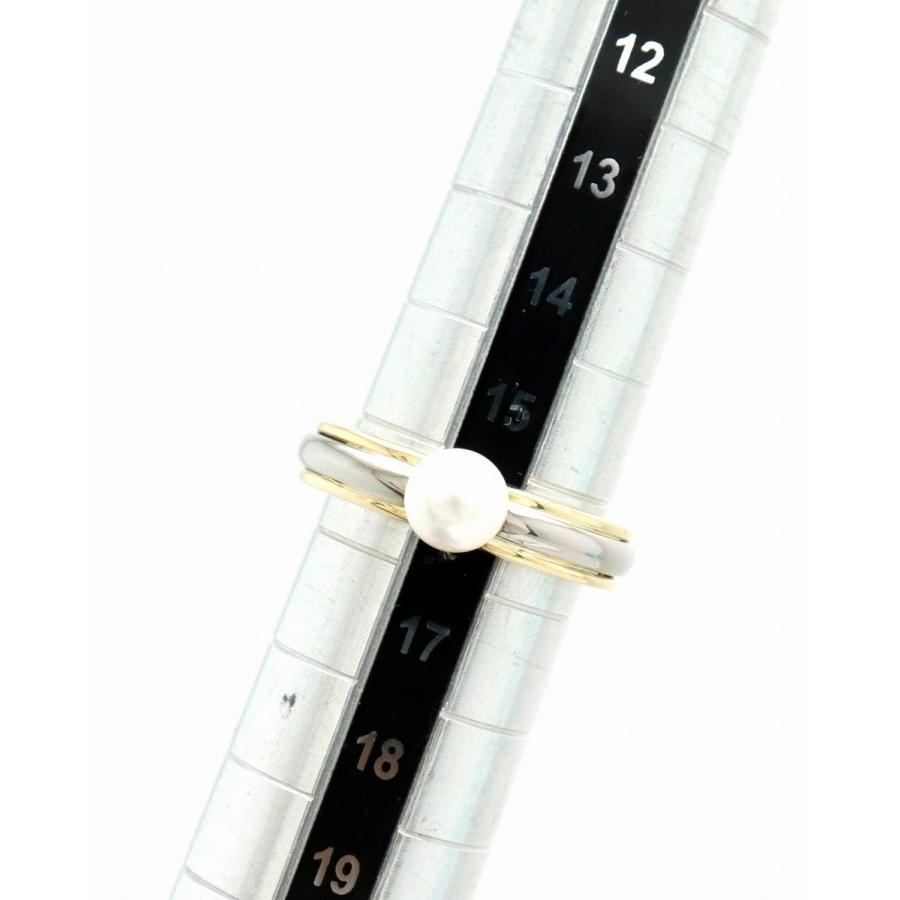即日出荷 Yves Saint Laurent イヴ サン ローラン Ysl イブサンローラン リング 指輪 パール 真珠 K18 イエローゴールド ホワイトゴールド Wg 16号 16 中古 オンラインストア限定 Www Devondigitalimaging Co Uk