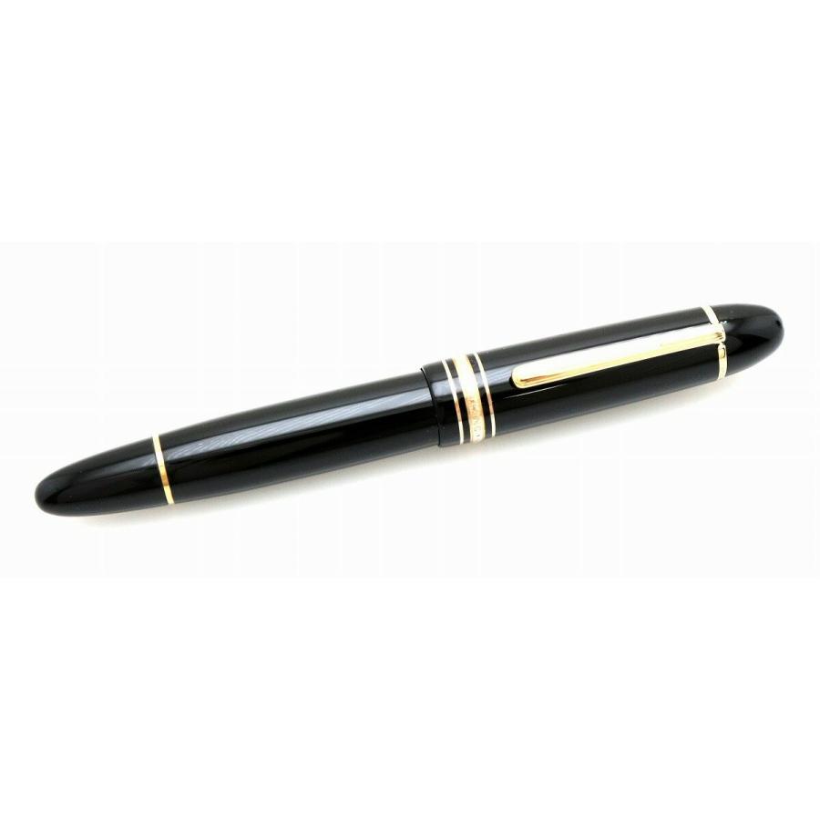 Montblanc モンブラン 万年筆 マイスターシュテュック 149 ペン先18k 黒 ブラック ゴールドコーティング K Sagaretxe Net