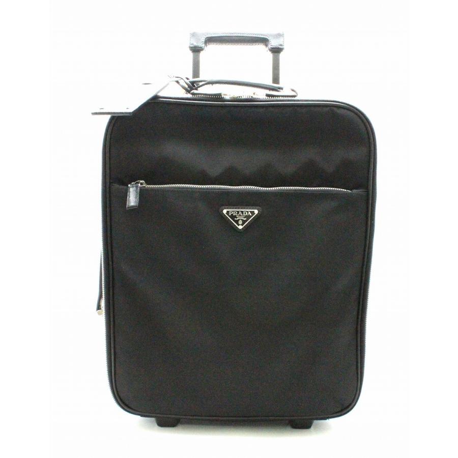バッグ Prada プラダ ナイロン キャリーバッグ キャリーケース トロリーバッグ 旅行カバン トラベルバッグ Nero 黒 ブラック Vv031m K 11740145 Blumin 通販 Yahoo ショッピング